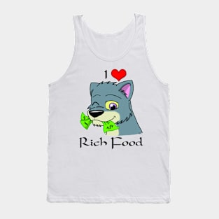 Taste for Rich Food Tank Top